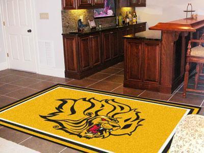 5x8 Rug NCAA UAPB 5'x8' Plush Rug