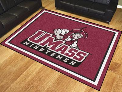 8x10 Rug NCAA UMass 8'x10' Plush Rug