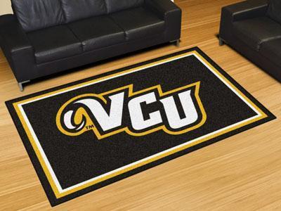 5x8 Rug NCAA VCU 5'x8' Plush Rug