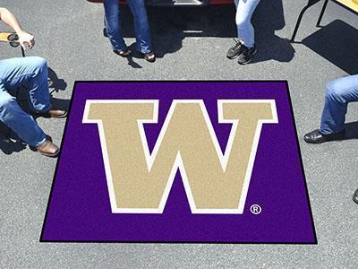 BBQ Store NCAA Washington Tailgater Rug 5'x6'