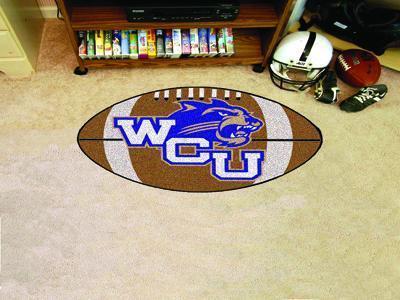 Cheap Rugs For Sale NCAA Western Carolina Football Ball Rug 20.5"x32.5"