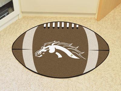 Modern Rugs NCAA Western Michigan Football Ball Rug 20.5"x32.5"