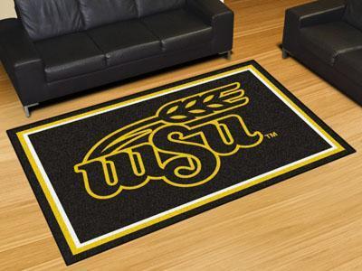 5x8 Rug NCAA Wichita State 5'x8' Plush Rug