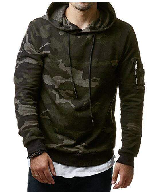 New Men Hoodie / Zipper Hooded Sweatshirt