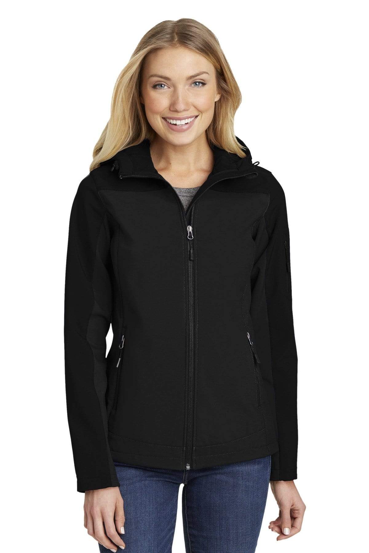 Port Authority Ladies Hooded Core Soft Shell Jacket L33580941