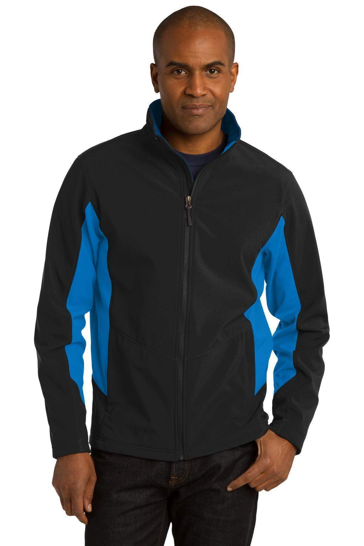 Port Authority Tall Core Colorblock Soft Shell Jacket. TLJ318