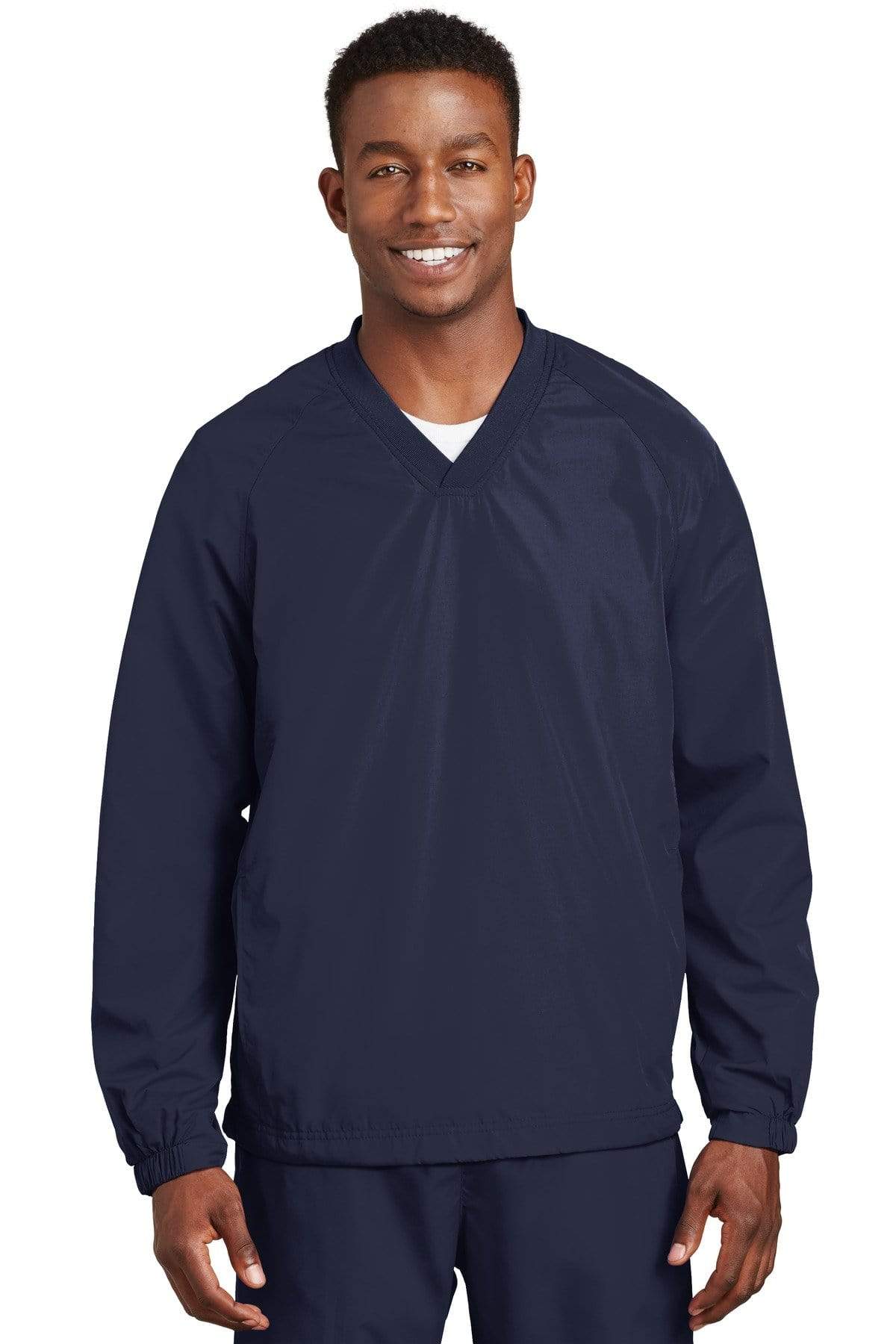 Sport-Tek V-Neck Windbreaker Jacket Shirt JST726185