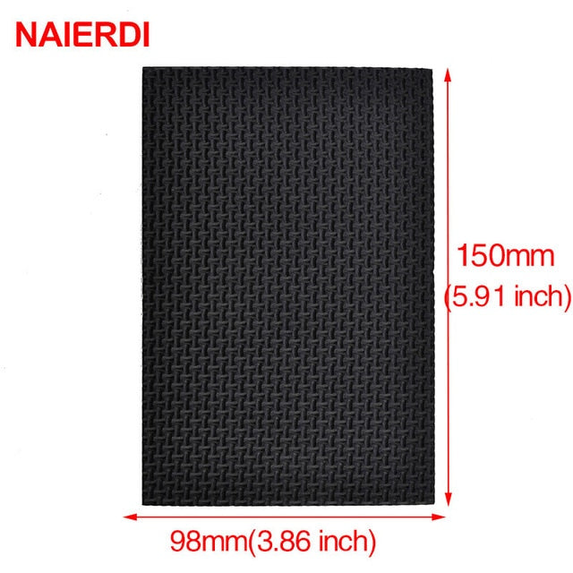 NAIERDI 1-24PCS Self Adhesive Furniture Leg Feet Rug Felt Pads Anti Slip Mat  Bumper Damper For Chai