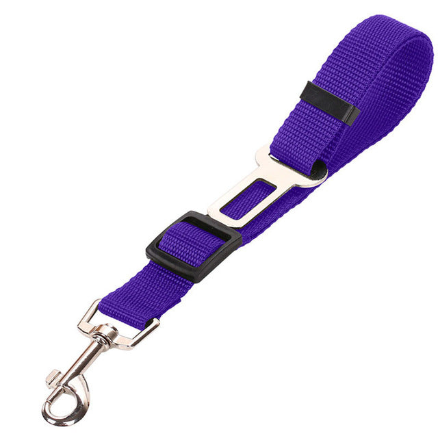 Pet Supplies Car Seat Belt Dog Seat Belt Dog Leash Vehicle Belt Adjustable Cushioning Elastic Reflec