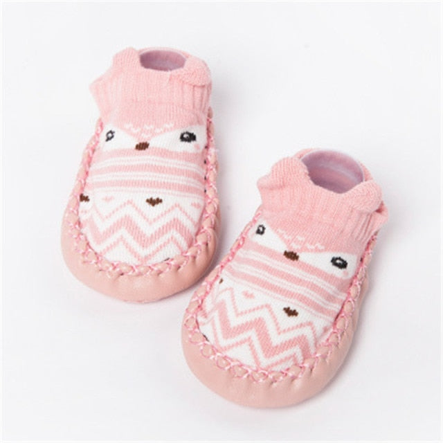 2021 Fashion Baby Socks With Rubber Soles Infant Sock Newborn Autumn Winter Children Floor Socks Sho