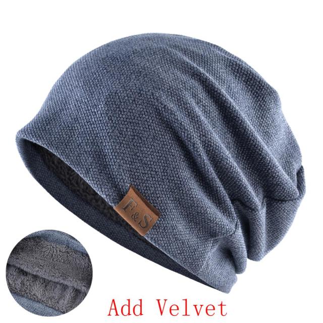 Fashion Bonnet Hat For Men And Women Autumn Knitted Solid Color Skullies Beanies Spring Casual Soft 