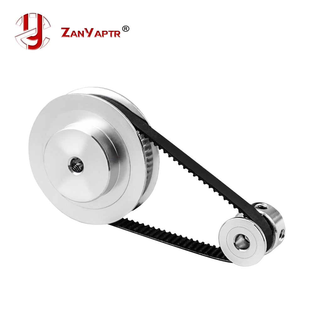 GT2 Timing Belt Pulley 60teeth 20teeth 5mm/8mm Reduction 3:1/1:3 belt width 6mm for 3D printer acces