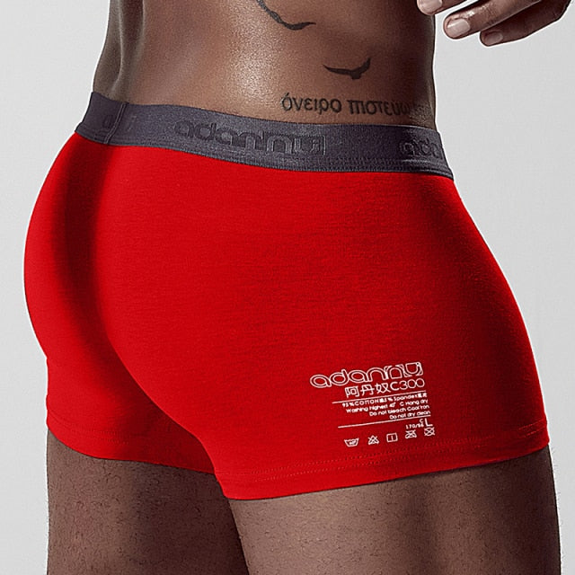 ADANNU Brand Men Underwear Boxer Modal Breathable Comfortable Underpants Male Panties Cueca Tanga Me