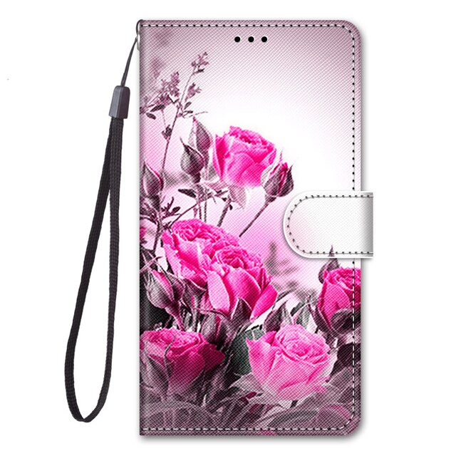 Flip Leather Phone Case For Redmi Note 9T 9 9S Pro 9A 9C Fundas Wallet Card Holder Stand Book Cover 