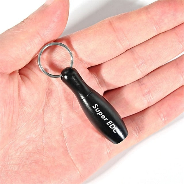 Cutting Tool Brass Multi-function EDC Portable Mini Tool Key Ring Pendant Tool Capsule Knife Tiny Cu