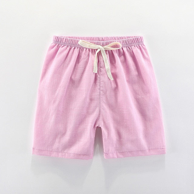 Boys Shorts Kids Shorts Candy Color Girls Children Summer Beach Loose Shorts Casual Pants Cotton &am