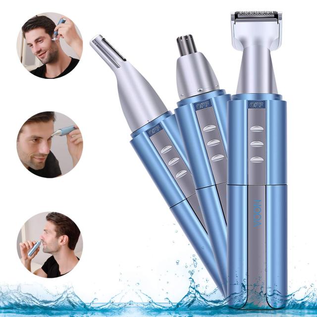 4 IN 1Nose and ear trimmer for Men hair removal nose clipper cut haircut shaver machine razor epilat