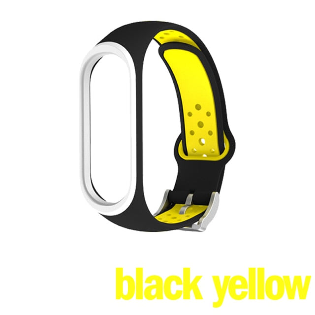 Bracelet for Xiaomi Mi Band 6 5 4 3 correa Strap Silicone  Wrist