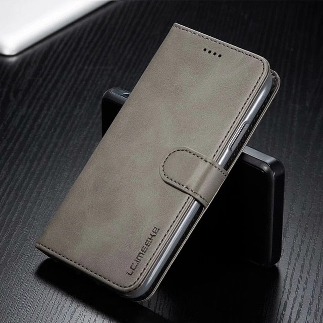 Leather Wallet Case for iPhone 13 12 Pro Max Mini 11 XS XR X SE 2020 8 7 6 6s Plus 5S 5 Luxury Flip 