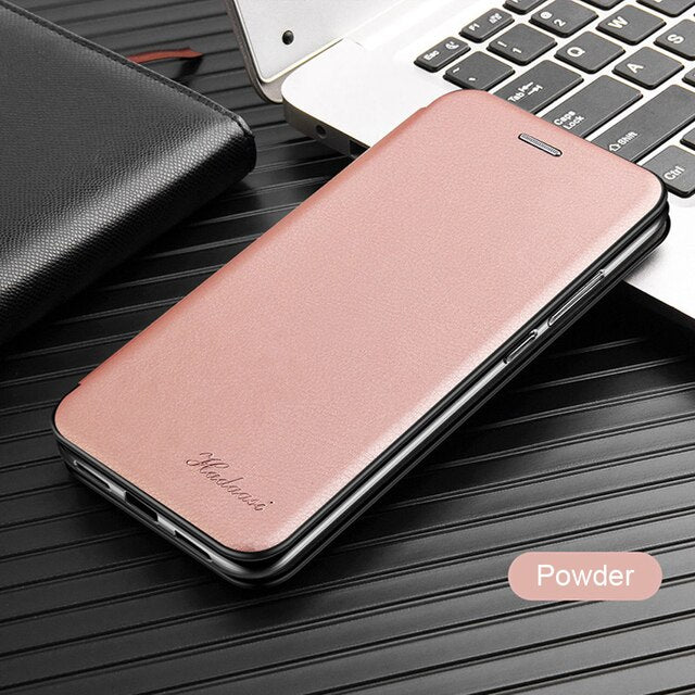 Leather flip case For huawei nova 5T p30 Pro p20 lite wallet stand phone cover on honor 10 light honer 20 10i P smart 2019 coque