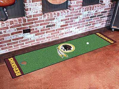 Hallway Runner Rug NFL Washington Redskins Putting Green Runner 18"x72" Golf Accessories