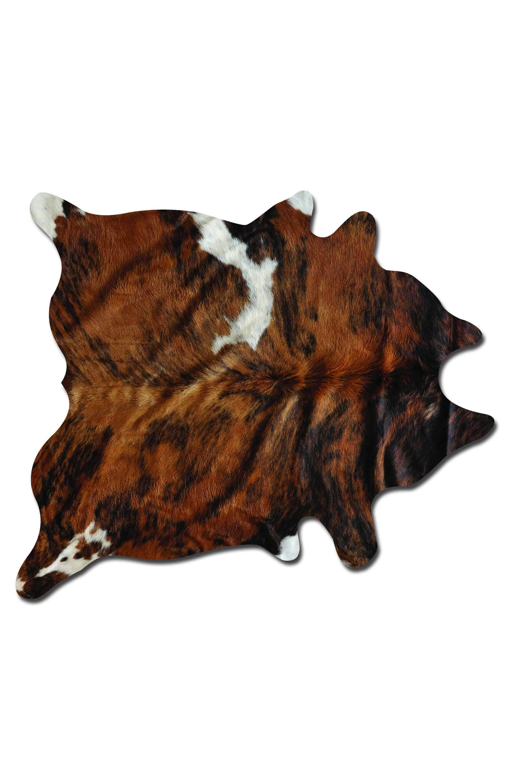 Cow Rug - 72" x 84" Classic and Brindle, Cowhide - Rug