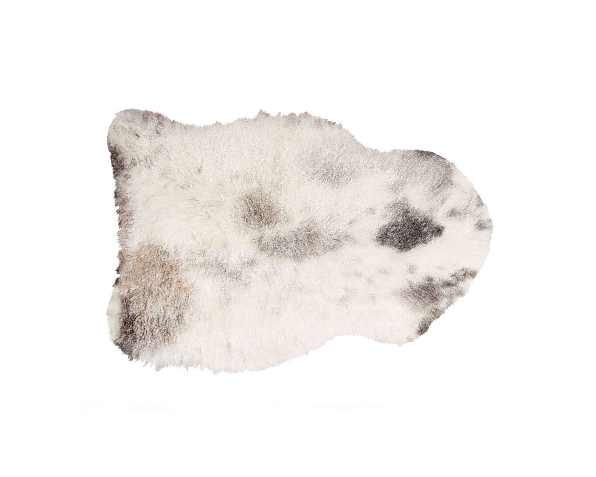 Cow Skin Rug - 24" x 36" x 1.5" x 2" Spotted Sheepskin Single Short-Haired - Are