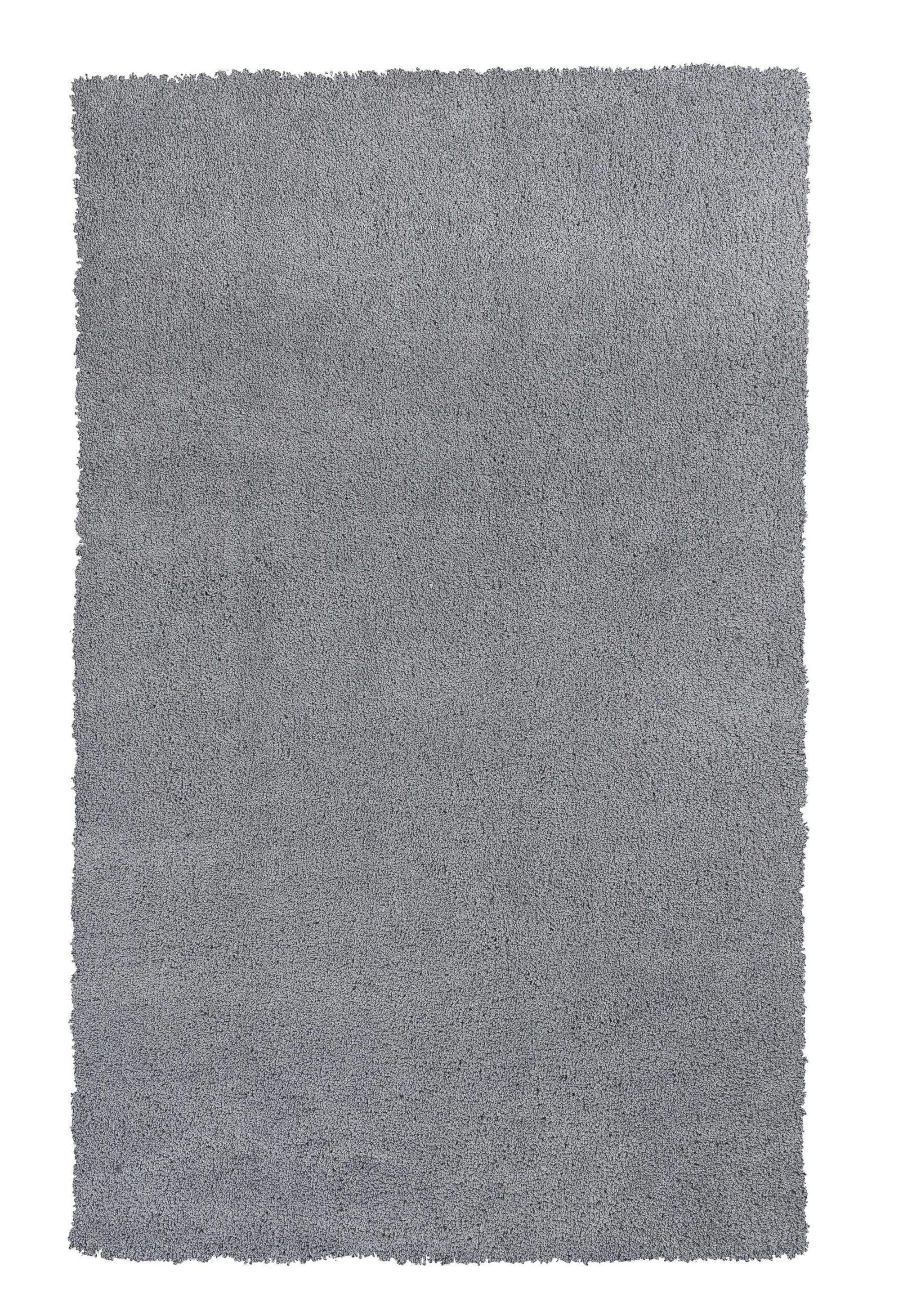 Gray Rug - 9' x 13' Polyester Grey Area Rug