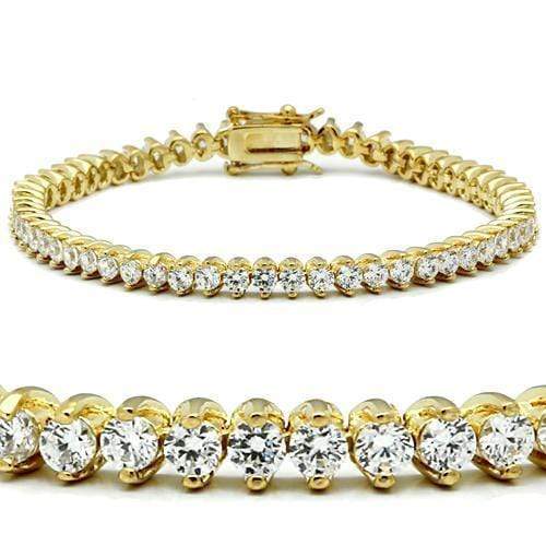 Gold Bracelet For Women 47104 Gold Brass Bracelet with AAA Grade