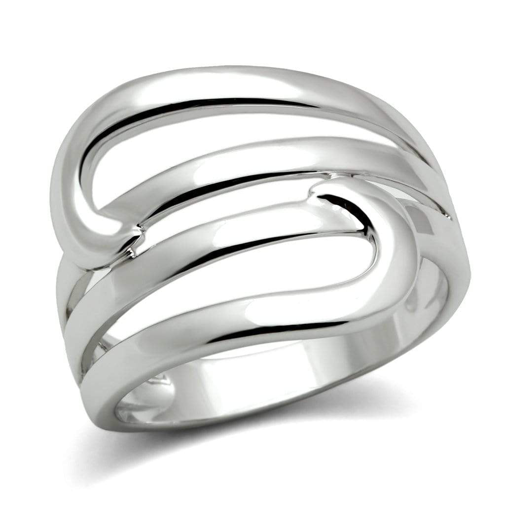 Cheap Rings 3W164 Rhodium Brass Ring