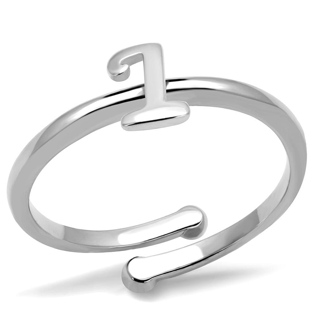 Purity Rings LO4019 Rhodium Brass Ring