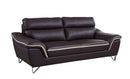 Sofas Sofa Sale - 36" Charming Brown Leather Sofa HomeRoots