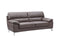 Sofas Sofa Set - 37" Classy Brown Leather Sofa HomeRoots