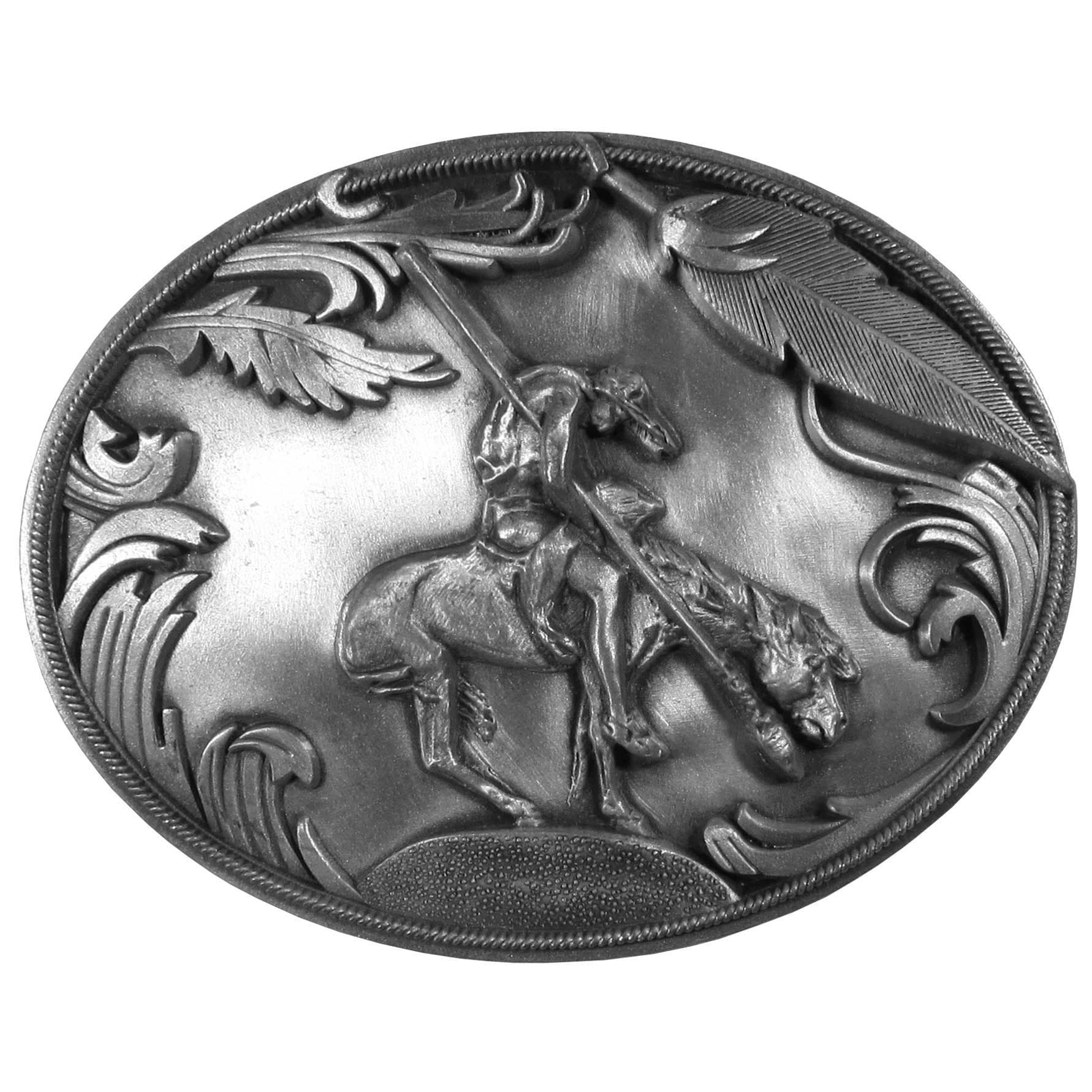 Sports Accessories - End of the Trail Antiqued Belt Buckle