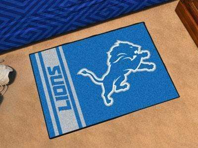 Area Rugs NFL Detroit Lions Uniform Starter Rug 19"x30"