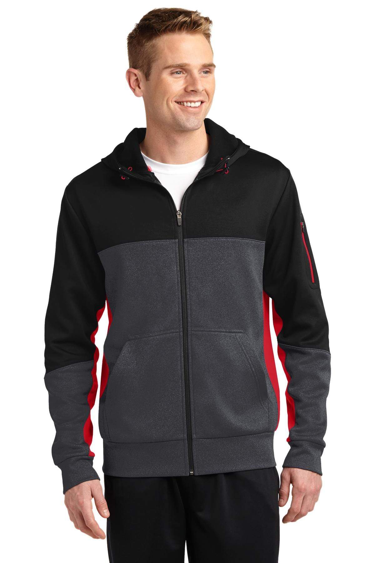 Sport-Tek Tech Hooded Fleece Jacket ST2454642