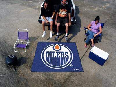 BBQ Accessories NHL Edmonton Oilers Tailgater Rug 5'x6'