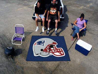 BBQ Mat NFL New England Patriots Tailgater Rug 5'x6'