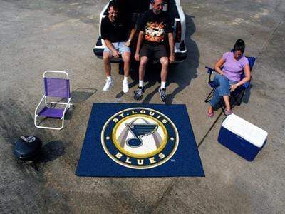 BBQ Mat NHL St. Louis Blues Tailgater Rug 5'x6'