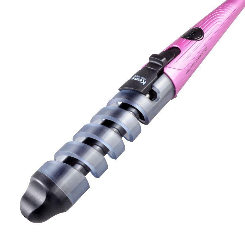 Professional Anti-scald Design Women Home Use Helix Pattern Hair Curler