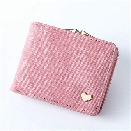 Women Small Clasp Wallet With Multiple Compartments