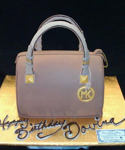 michael kors purse cake