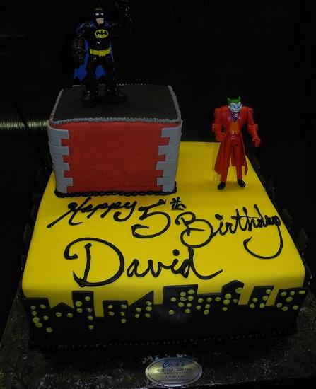 Batman and Joker Cake - B0780 – Circo's Pastry Shop