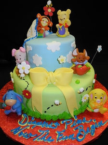 Winnie The Pooh Baby Shower Cake Bs024 Circos Pastry Shop