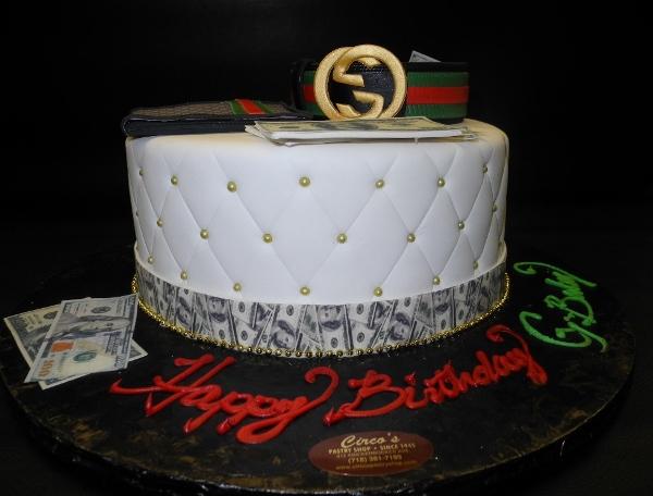 Gucci Fondant Cake with Edible Fondant Accessories - CS0197 – Circo's ...