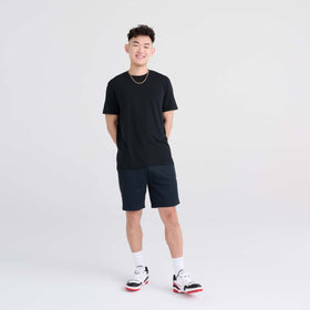 Secondary Product image of DropTemp™ Cooling Cotton Short Sleeve Crew Black

