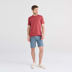Secondary Product image of DropTemp™ Cooling Cotton Short Sleeve Crew Red Clay
