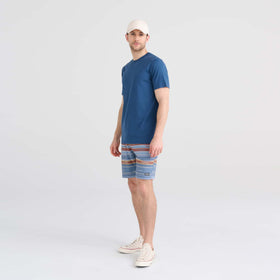 Secondary Product image of DropTemp™ Cooling Cotton Short Sleeve Crew Dark Denim
