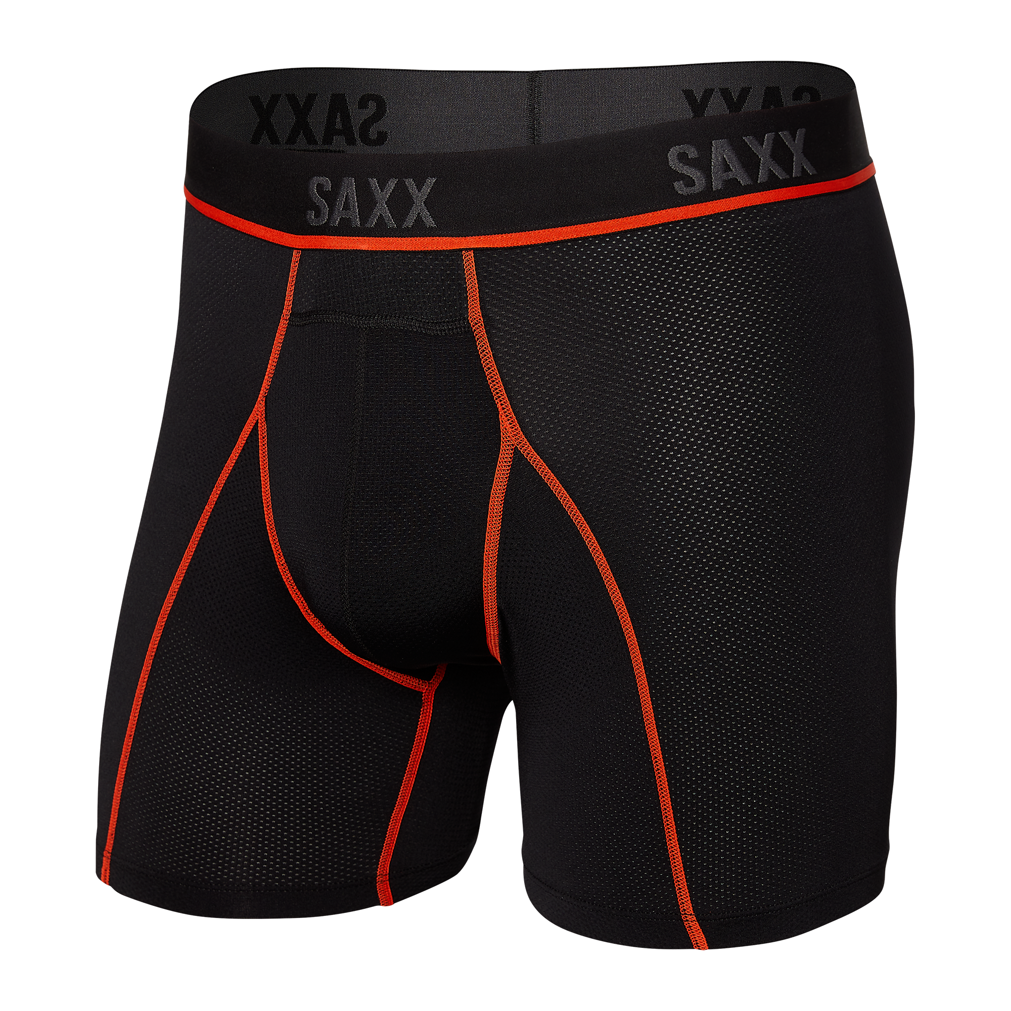 Burgundy Print Boxer Underwear for men - Saxx