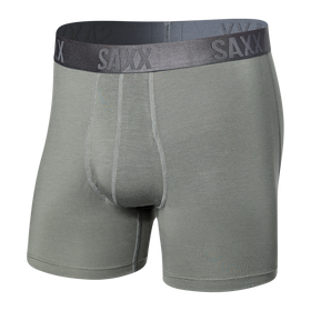 Saxx Underwear Men's Boxer Briefs – Kinetic HD Men's Underwear – Boxer  Briefs with Built-in Ballpark Pouch Support – Semi-Compression Underwear  for Men,Black/Vermillion,Medium 